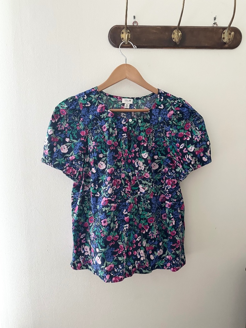 J. Crew Floral Top
